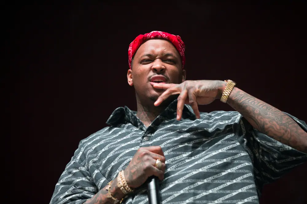 YG continueert 'F Donald Trump' campagne en zet 'mugshot' van Donald Trump op een t-shirt