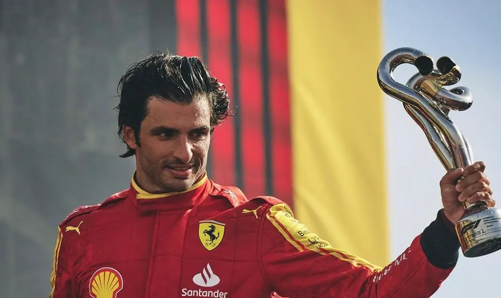 Formule 1 coureur Sainz na de race beroofd van zijn peperdure Richard Mille-horloge