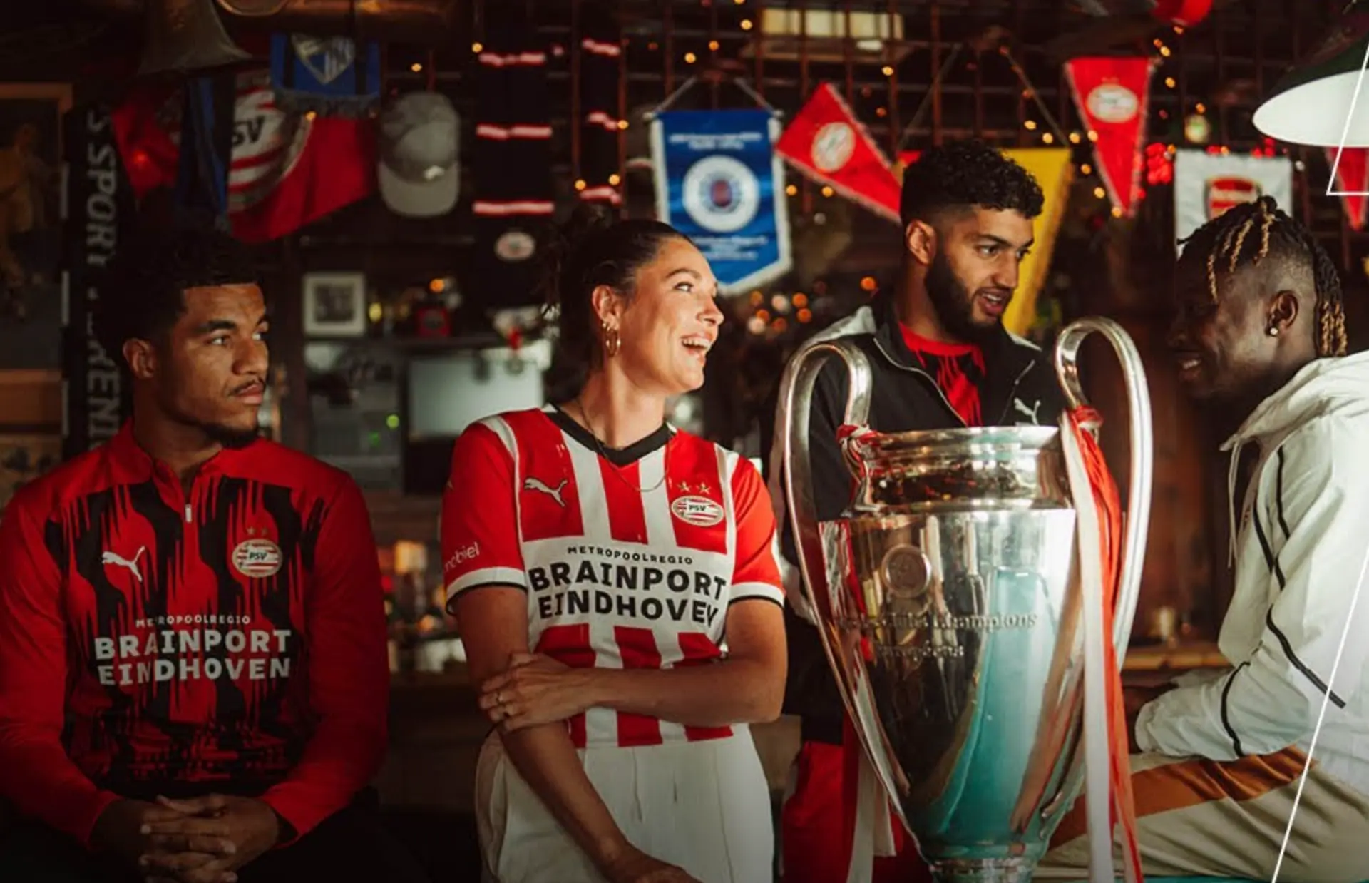 PSV heeft een boodschap met een knipoog voor Cristiano Ronaldo in Champions League matchday video
