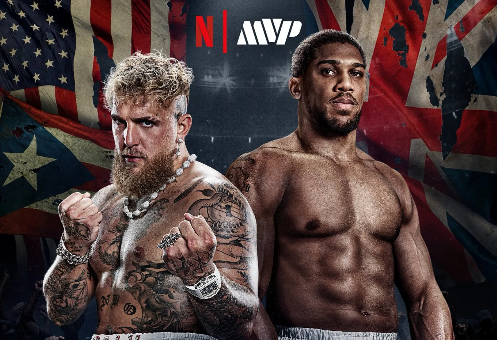 Het is officieel: Jake Paul en Anthony Joshua stappen voor een totale prijzenpot van 267 miljoen dollar de boksring in