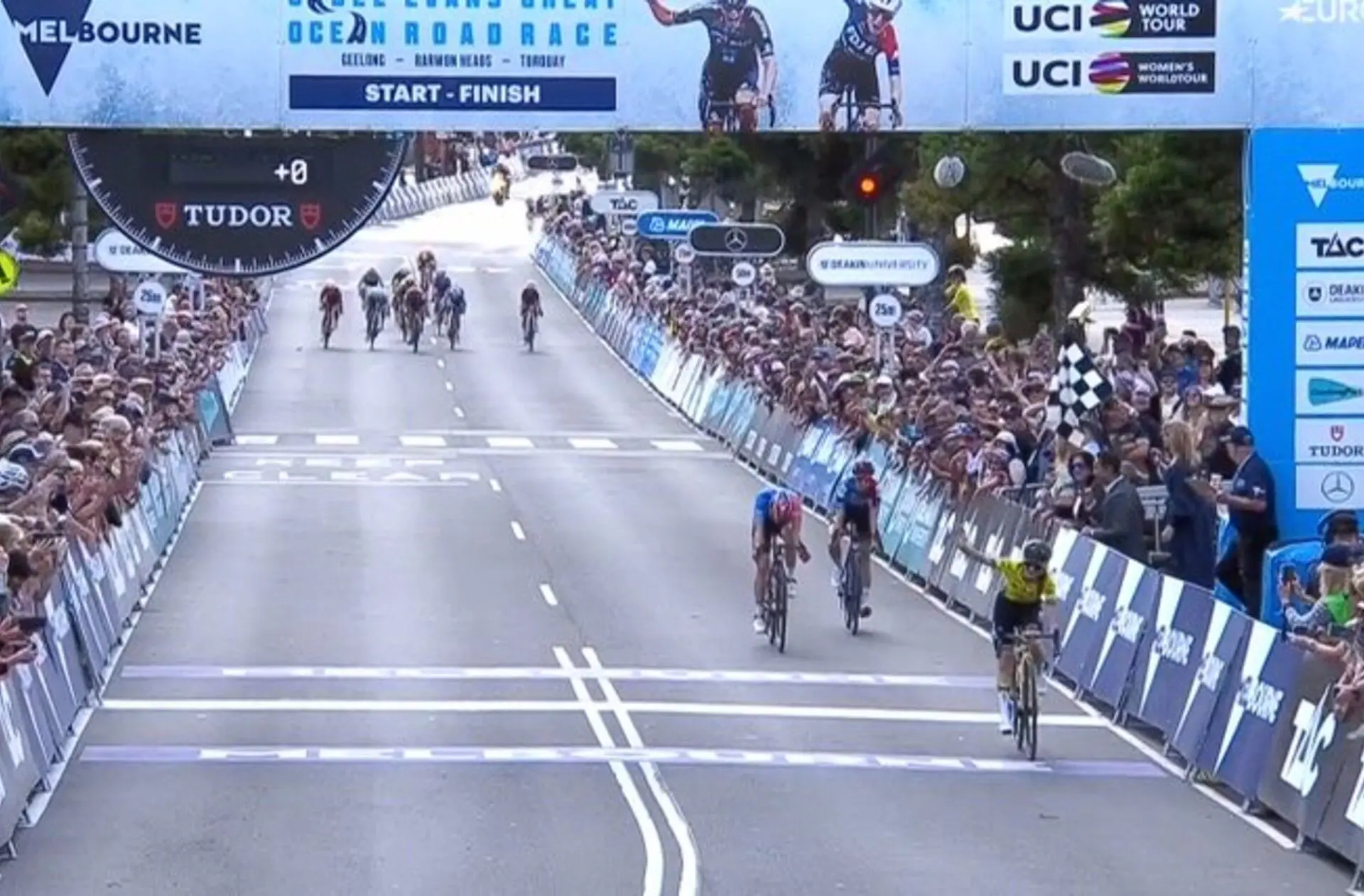 "Ich habe eine Chance gesehen" - Rosita Reijnhout ist nach ihrem Sieg beim Deakin University Elite Women's Road Race ungläubig
