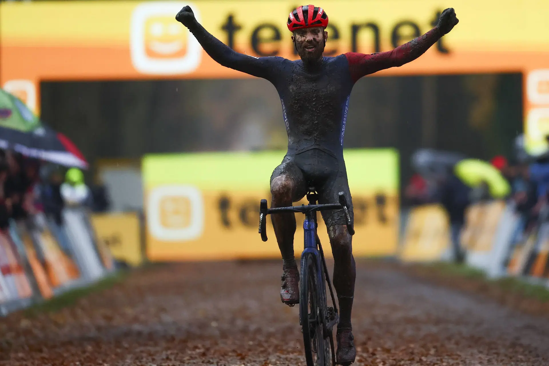 Sven Nys ist zufrieden mit den Silbermedaillen seiner Fahrer bei der Elite der Männer und Frauen: "Das war das maximal Mögliche"