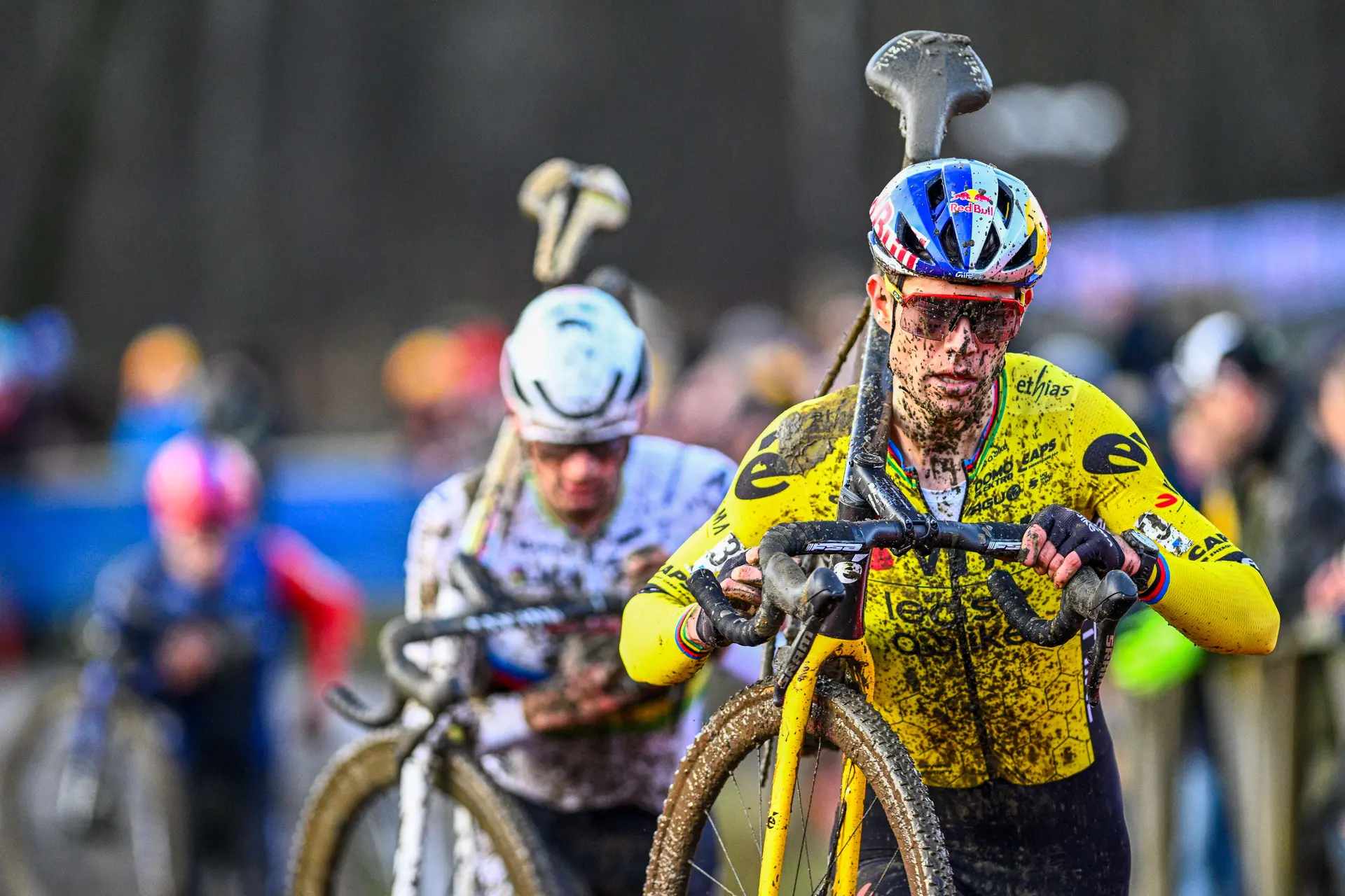 Die Tatsache, dass Mathieu van der Poel im Moment besser ist, spielt keine Rolle" - Mathieu Heijboer besteht darauf, dass Wout van Aert "über den Tellerrand hinausschaut"
