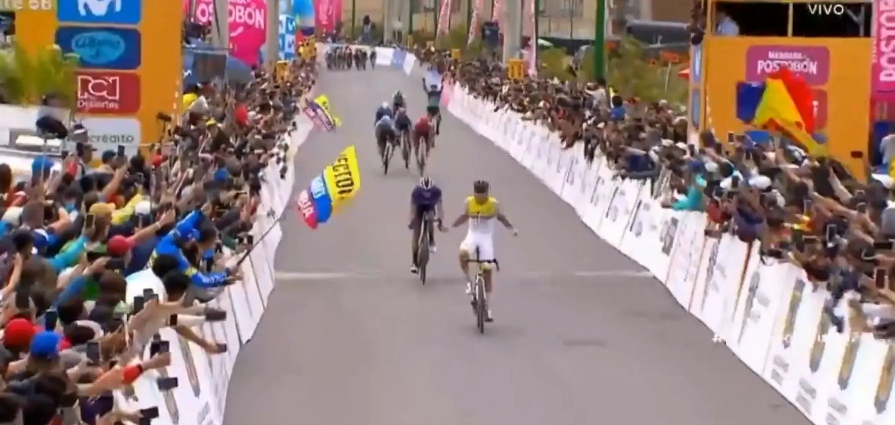 Alejandro Osorio gewinnt die Etappe der Tour Colombia, bleibt aber bescheiden: "Um ehrlich zu sein, ist das für mein Team"