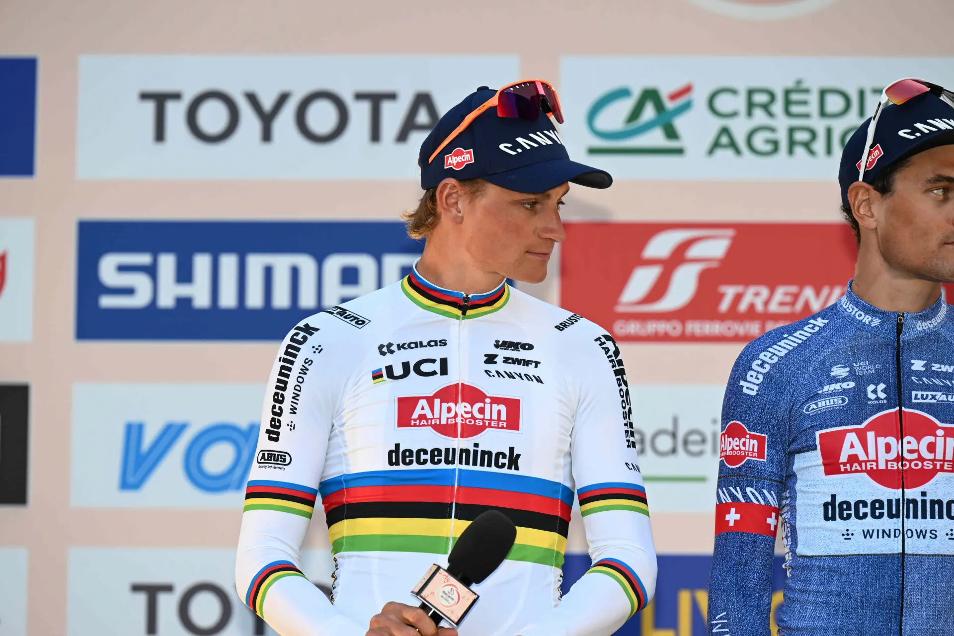 Mathieu van der Poel genießt die Rivalität mit van Aert und Pogacar: "Sie lassen mich härter arbeiten, um Ergebnisse zu erzielen"