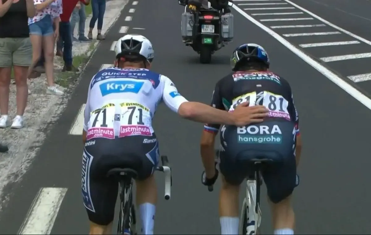 Marcel Kittel mochte Remco Evenepoels "Schubser" an Primoz Roglic während der Tour de France 2024 nicht: "Das ist in meinen Augen respektlos"