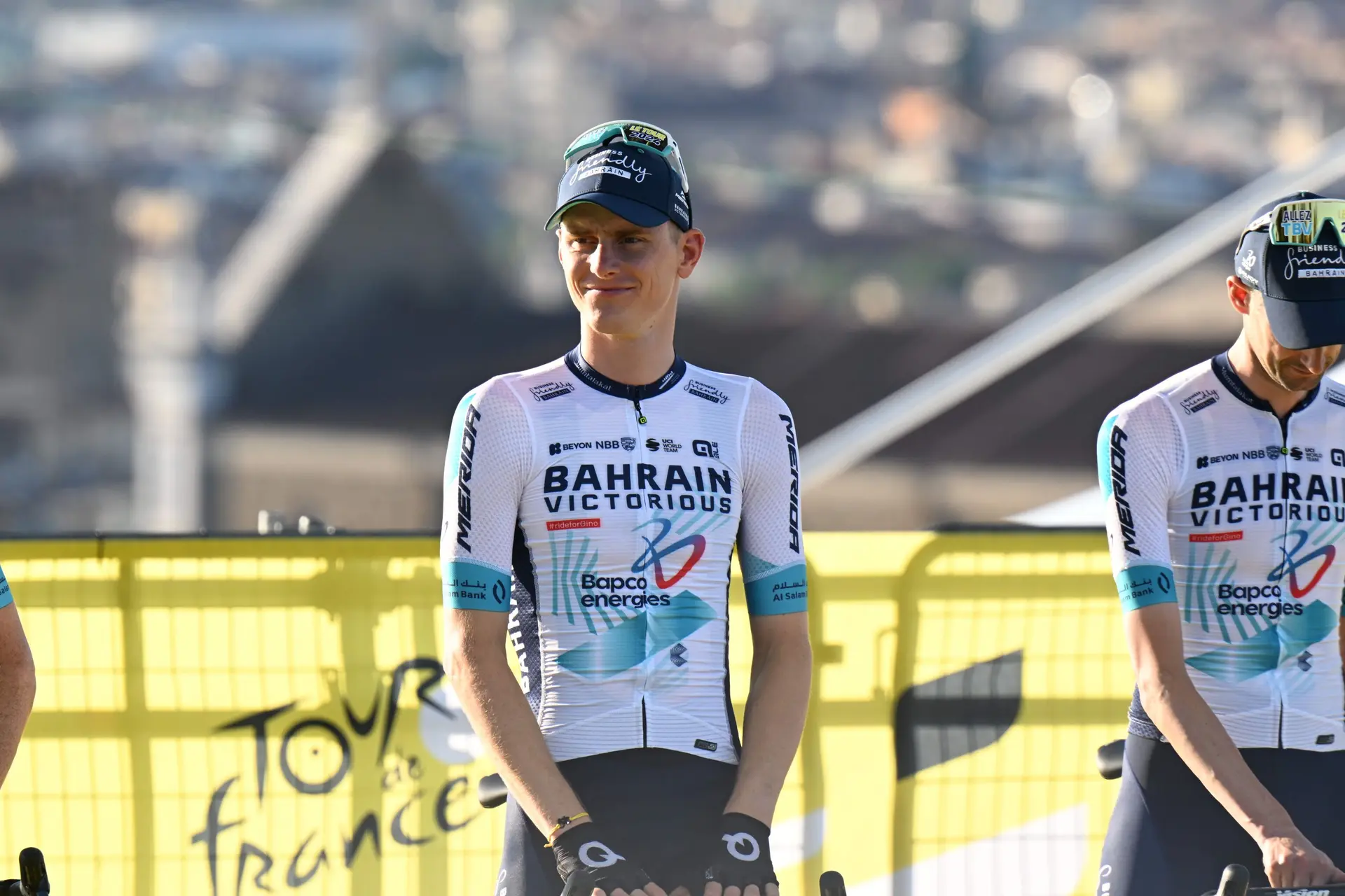 Gravel-Weltmeister Matej Mohoric über die Einbeziehung von Schotterstraßen in die Tour de France: "Ich würde behaupten, dass es jetzt ein Teil des Straßenradsports ist"