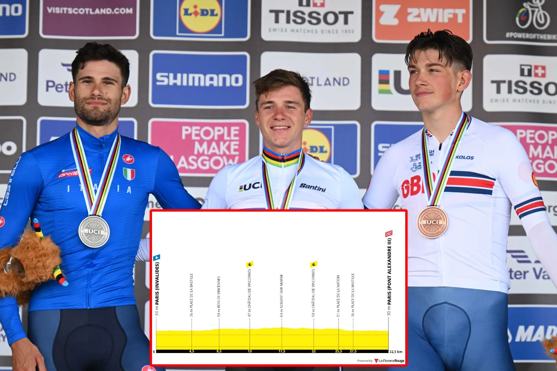 VORSCHAU | Olympische Spiele 2024 Paris: Zeitfahren der Männer - Remco Evenepoel, Filippo Ganna und Joshua Tarling kämpfen um olympisches Gold