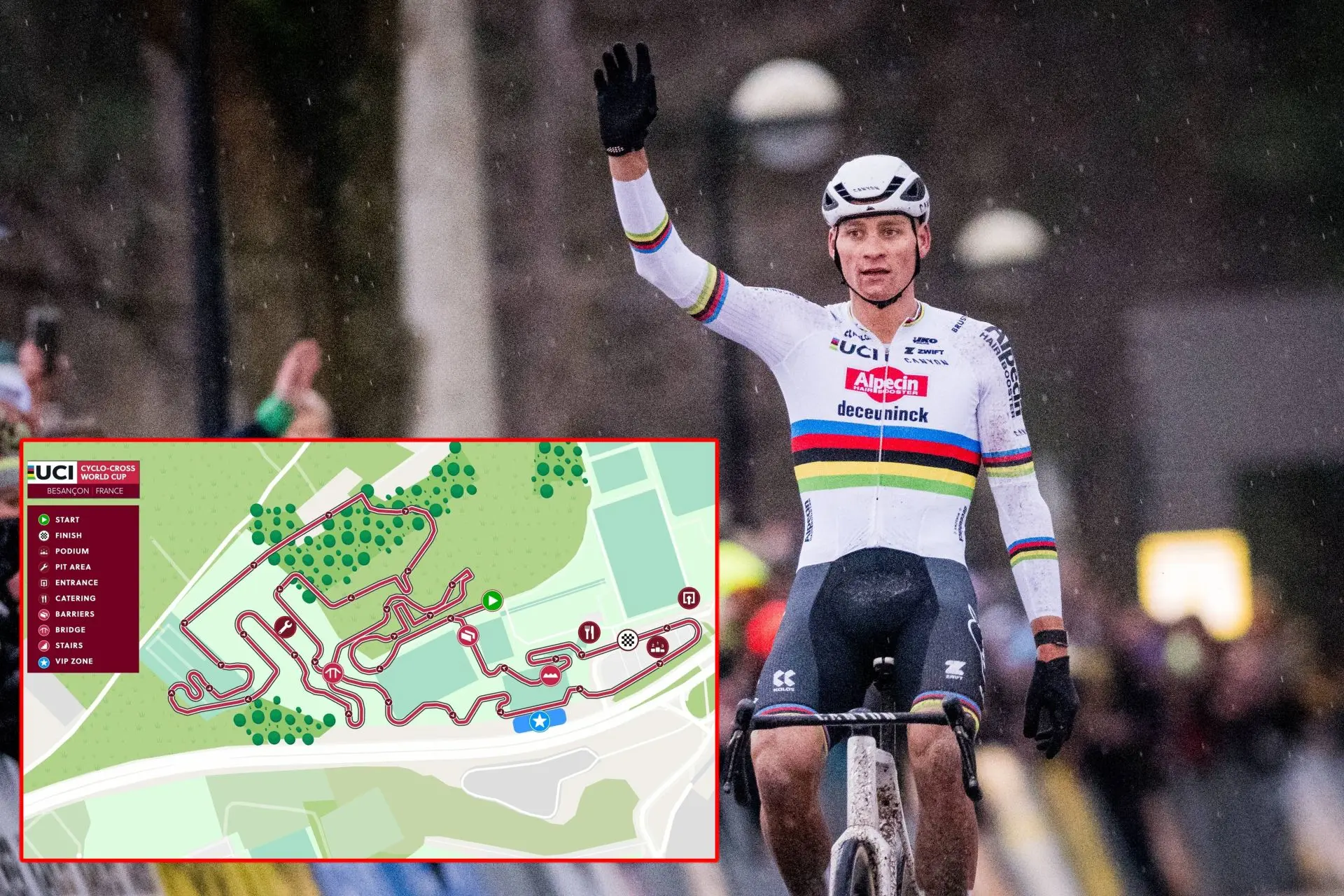 VORSCHAU | Cyclocross World Cup Besancon 2024-2025 Männer & Frauen - Favoriten, Strecke, Wann und wo live im TV