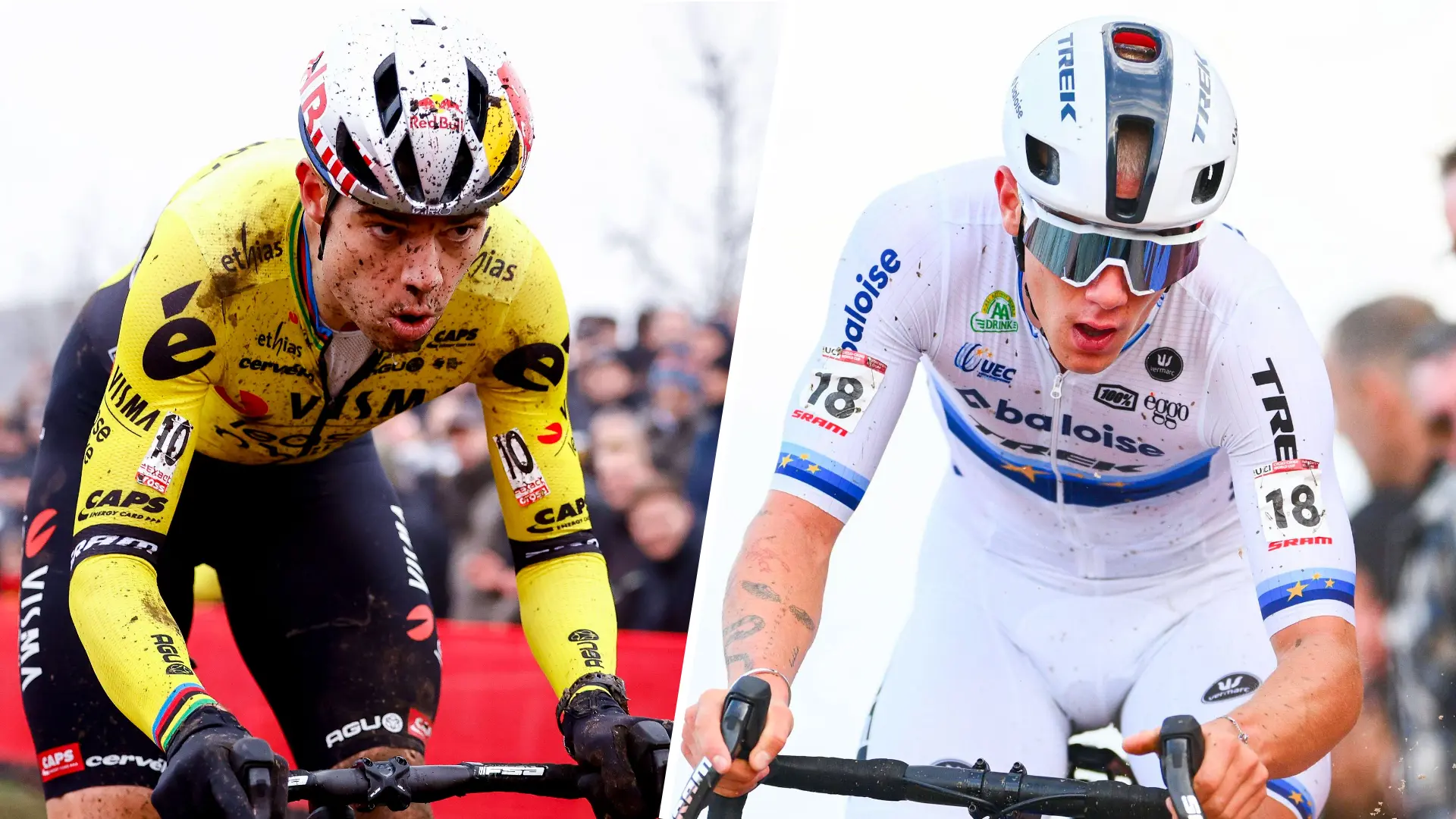 Wout van Aert & Thibau Nys an der Spitze des belgischen Kontingents für den World Cup Benidorm
