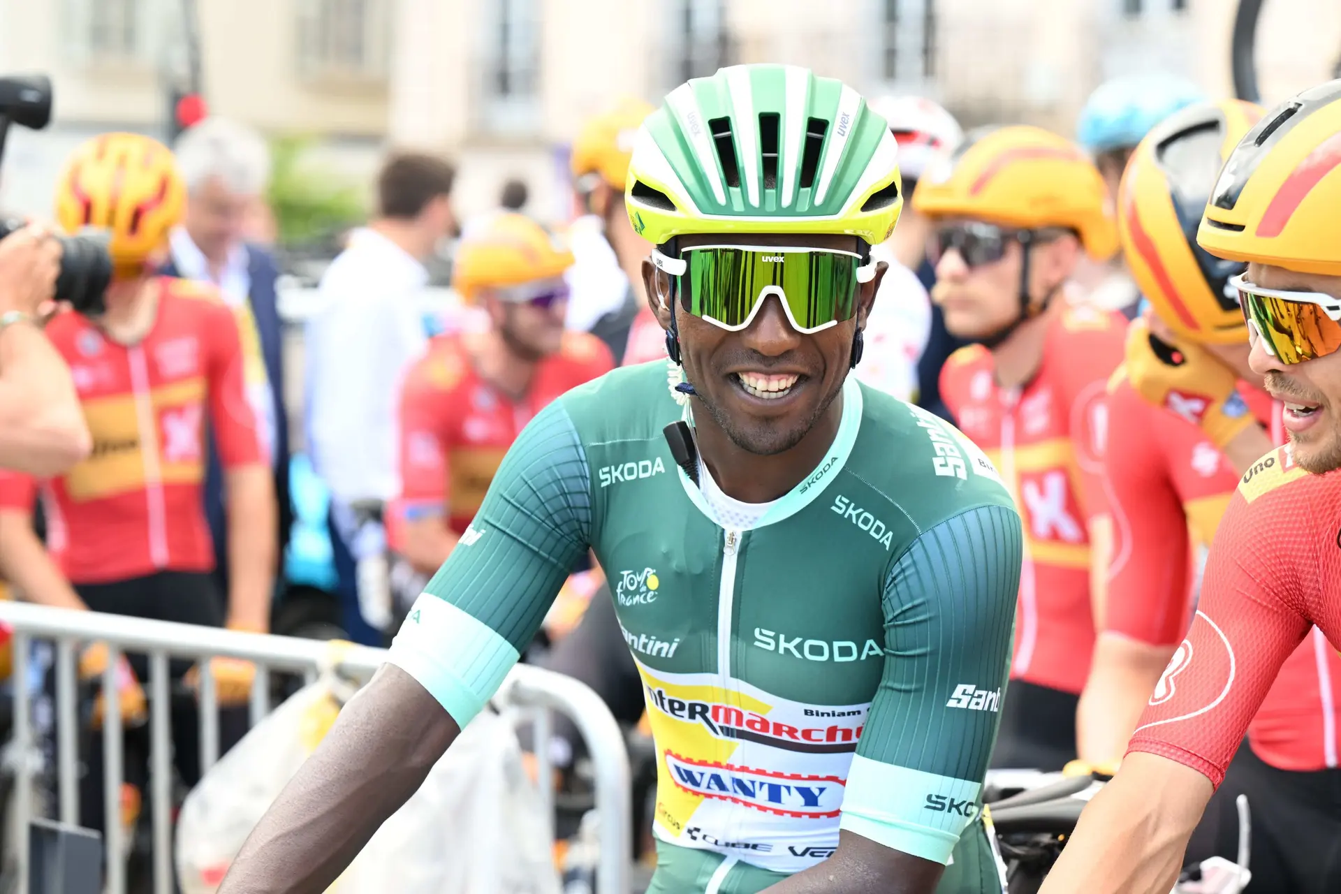 Nach vielversprechenden Jahren bestätigt Biniam Girmay sein großes Ziel für Mailand-Sanremo - "Ich bin meine beste Leistung auf dem Poggio gefahren"