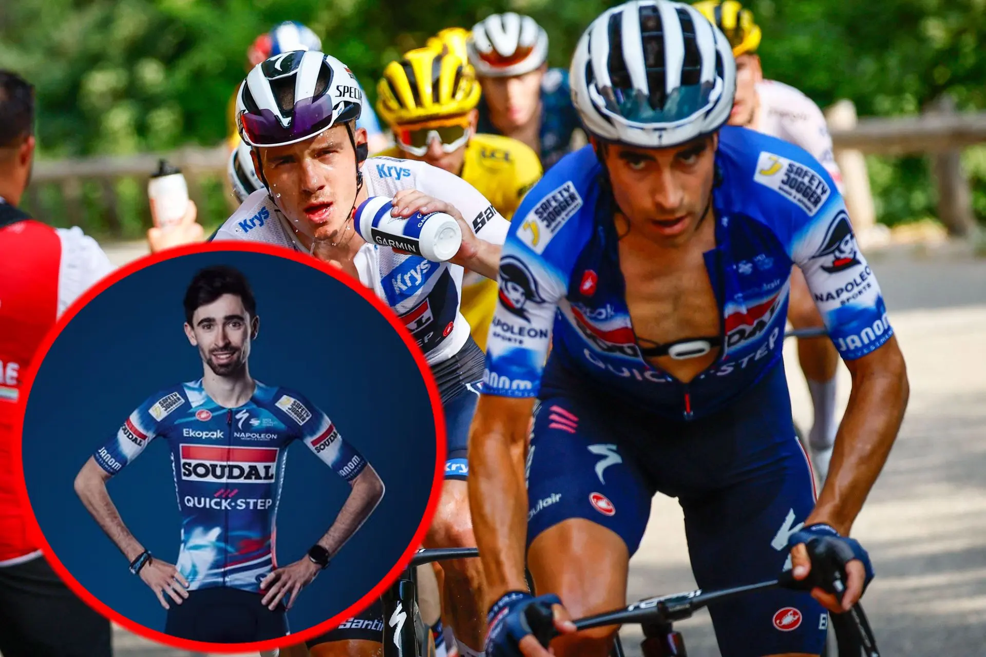 Quick-Steps neuer Kletterstar tritt in die Fußstapfen von Mikel Landa, nicht von Remco Evenepoel: "Ich sehe ihn nicht als Idol, weil wir nur ein Jahr auseinander sind"