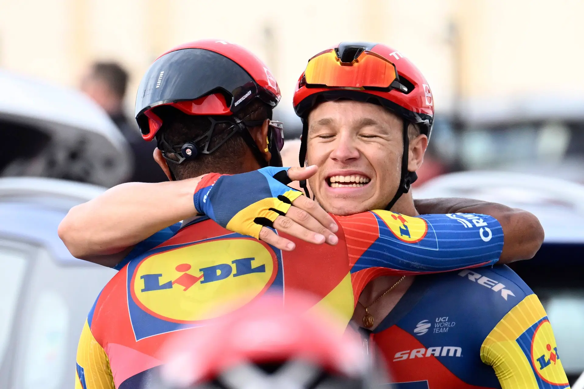 "Wir waren immer in der perfekten Position" - Jonathan Milan freut sich nach dem Etappensieg bei Tirreno-Adriatico über eine Lidl-Trek-Meisterleistung