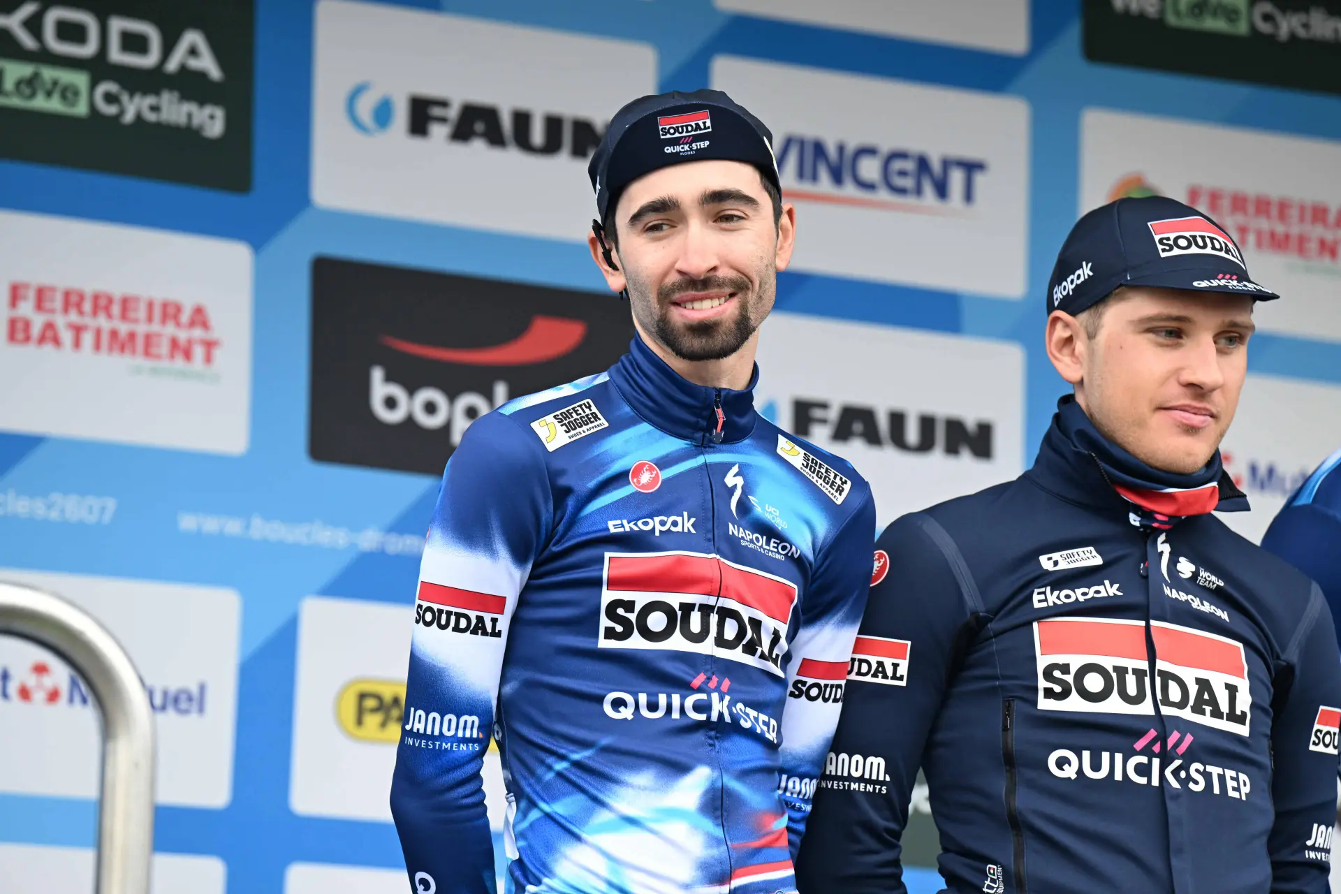 Valentin Paret-Peintre nimmt Mikel Landa seit seinem Wechsel zu Quick-Step unter seine Fittiche: "Es gibt schon eine kleine Beziehung... Ich kann eine Menge von ihm lernen"