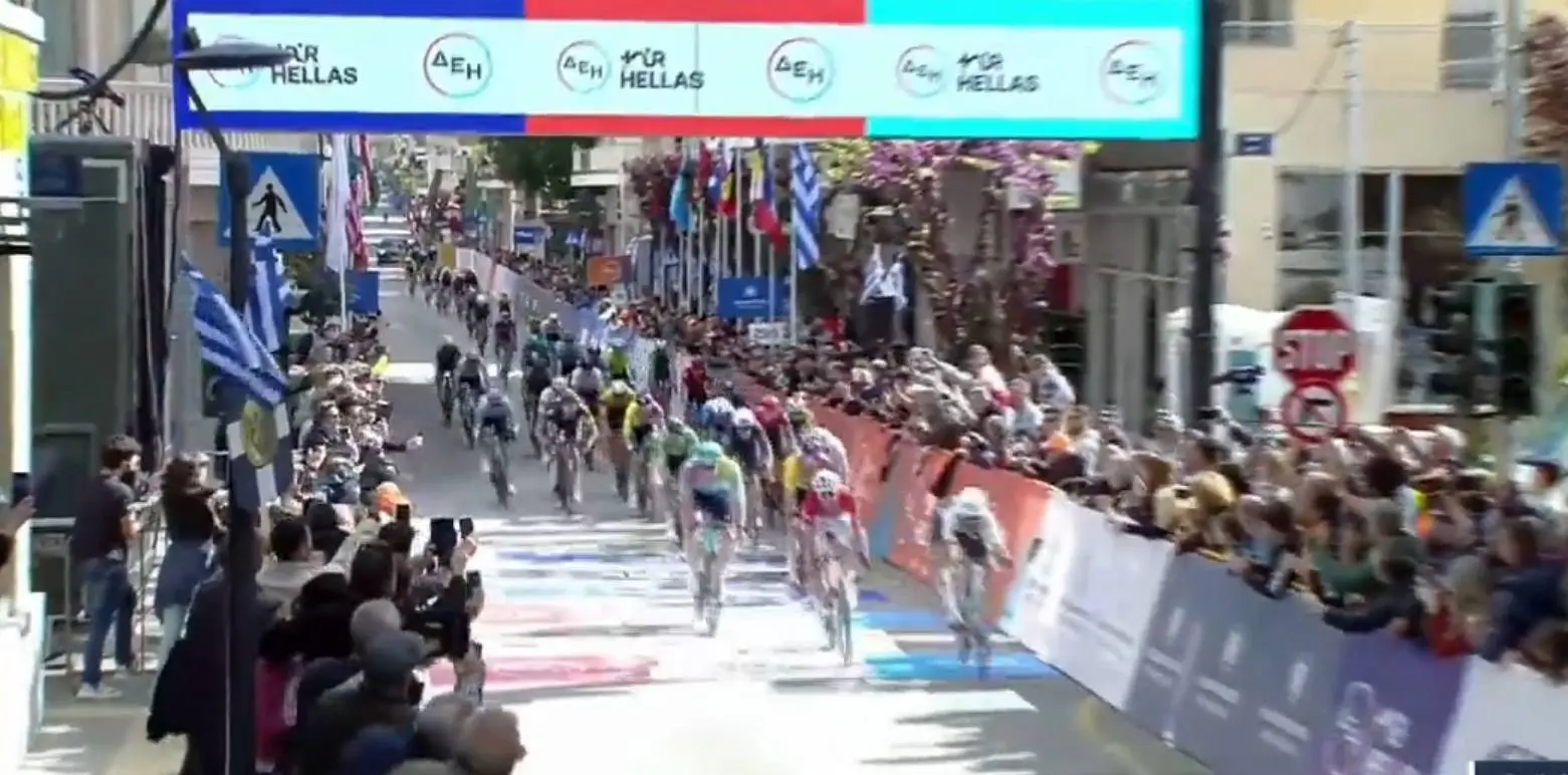 Ein weiterer Sieg für Q36.5! Matteo Moschetti gewinnt den Auftakt der Tour of Hellas vor Dylan Groenewegen