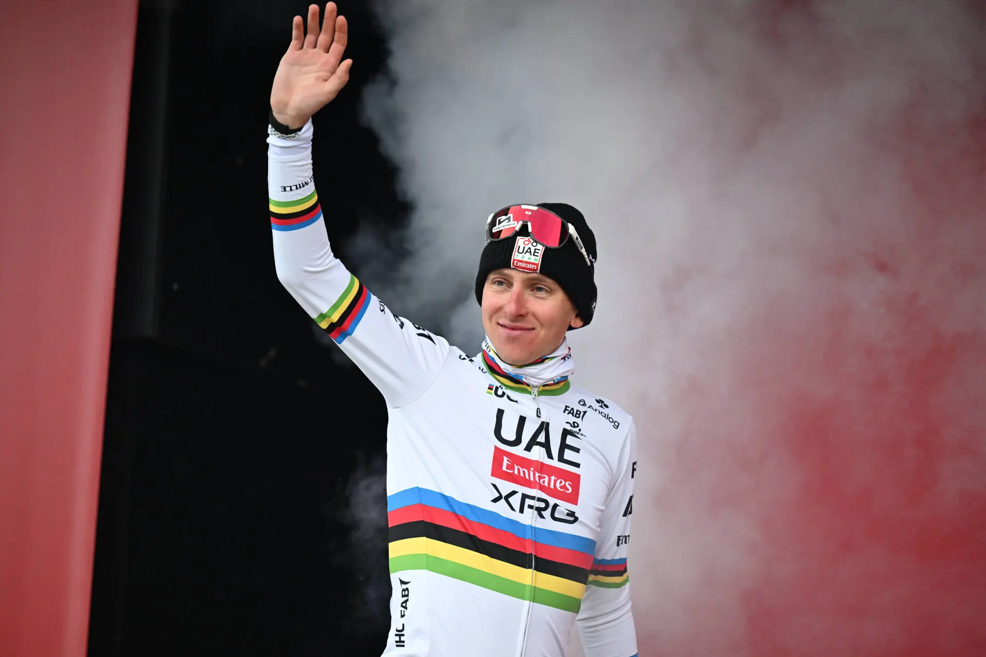 "Ich fahre immer, um zu gewinnen" - Tadej Pogacar ist nach seinem Beinahe-Unfall beim Amstel Gold Race bereit für La Fleche Wallonne
