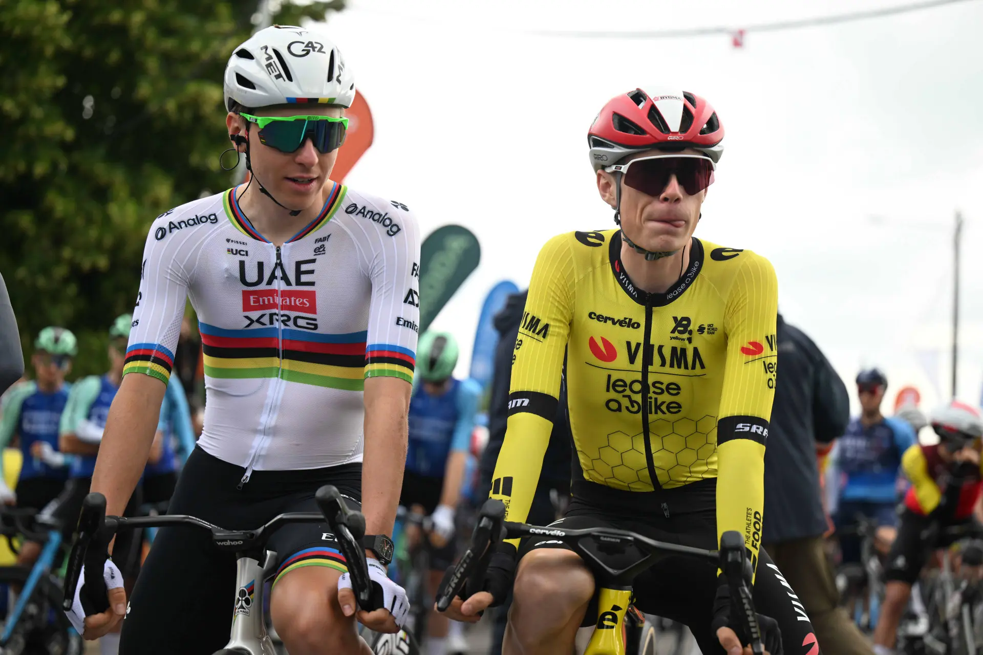 "Heute der gleiche Plan wie gestern..." Tadej Pogacar & Jonas Vingegaard drohen auf der 2. Etappe der Dauphiné weiteres Chaos