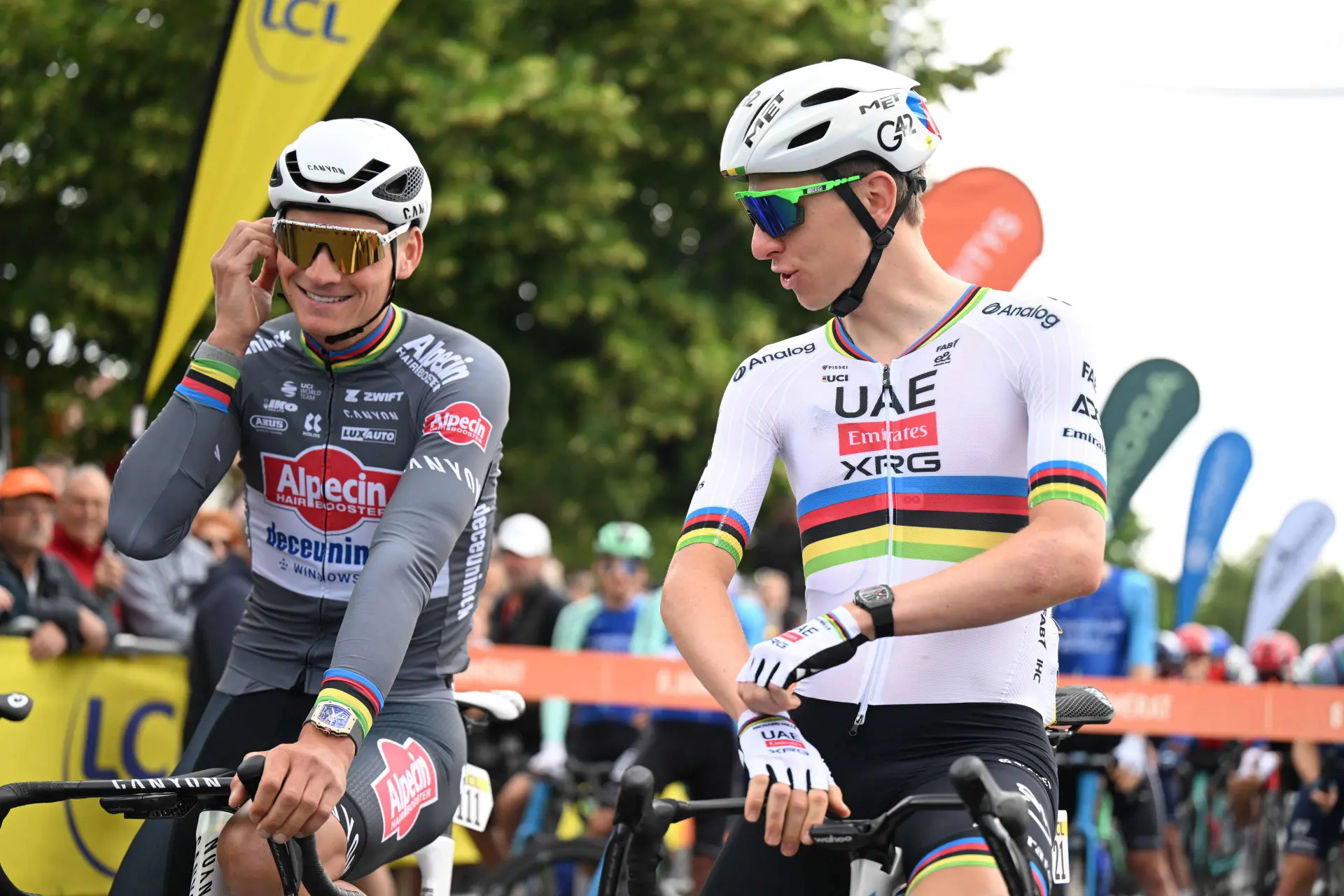 "Eine große Chance für Mathieu, Gelb zu holen" - Remco Evenepoel deutet van der Poel-Erfolg auf hügeliger Dauphiné-Etappe an