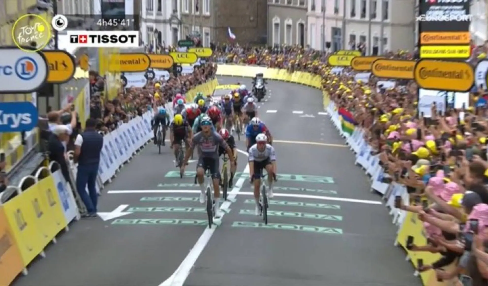 Mathieu van der Poel bezwingt Tadej Pogacar im knallharte letzte 15 Kilometer – Spektakuläre 2. Etappe der Tour de France mit Stürzen, Sprints und Attacken