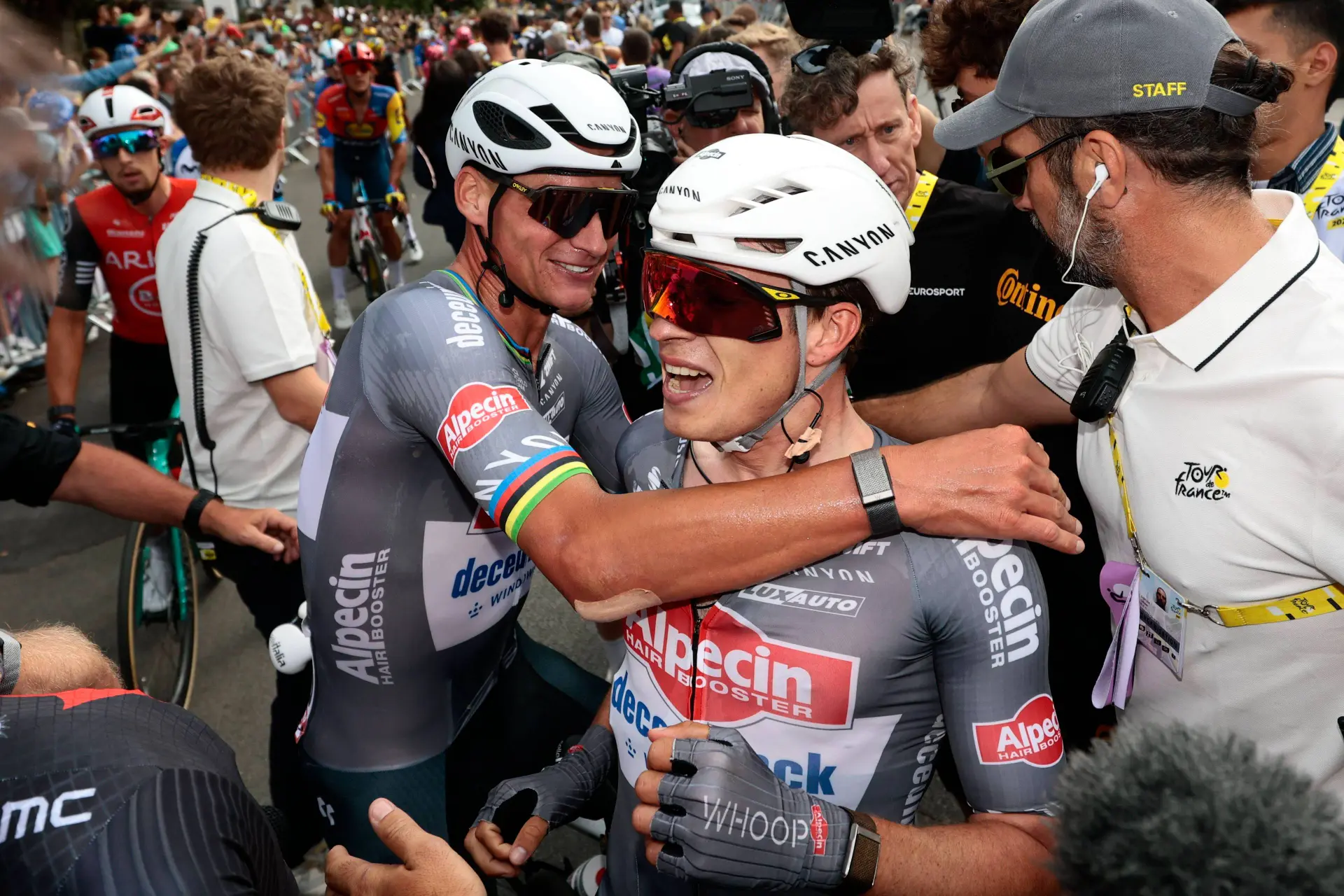 „Er wird immer wiederkommen, solange er nicht gewinnt“: Philipsen weiß, dass Pogacar Sanremo und Roubaix nie aufgeben wird