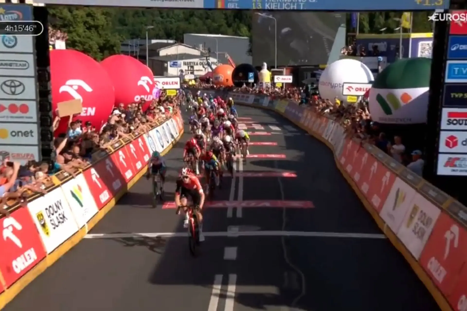 Ben Turner siegt nach chaotischem Finale – 3. Etappe der Tour de Pologne von Sturz und Neutralisierung geprägt