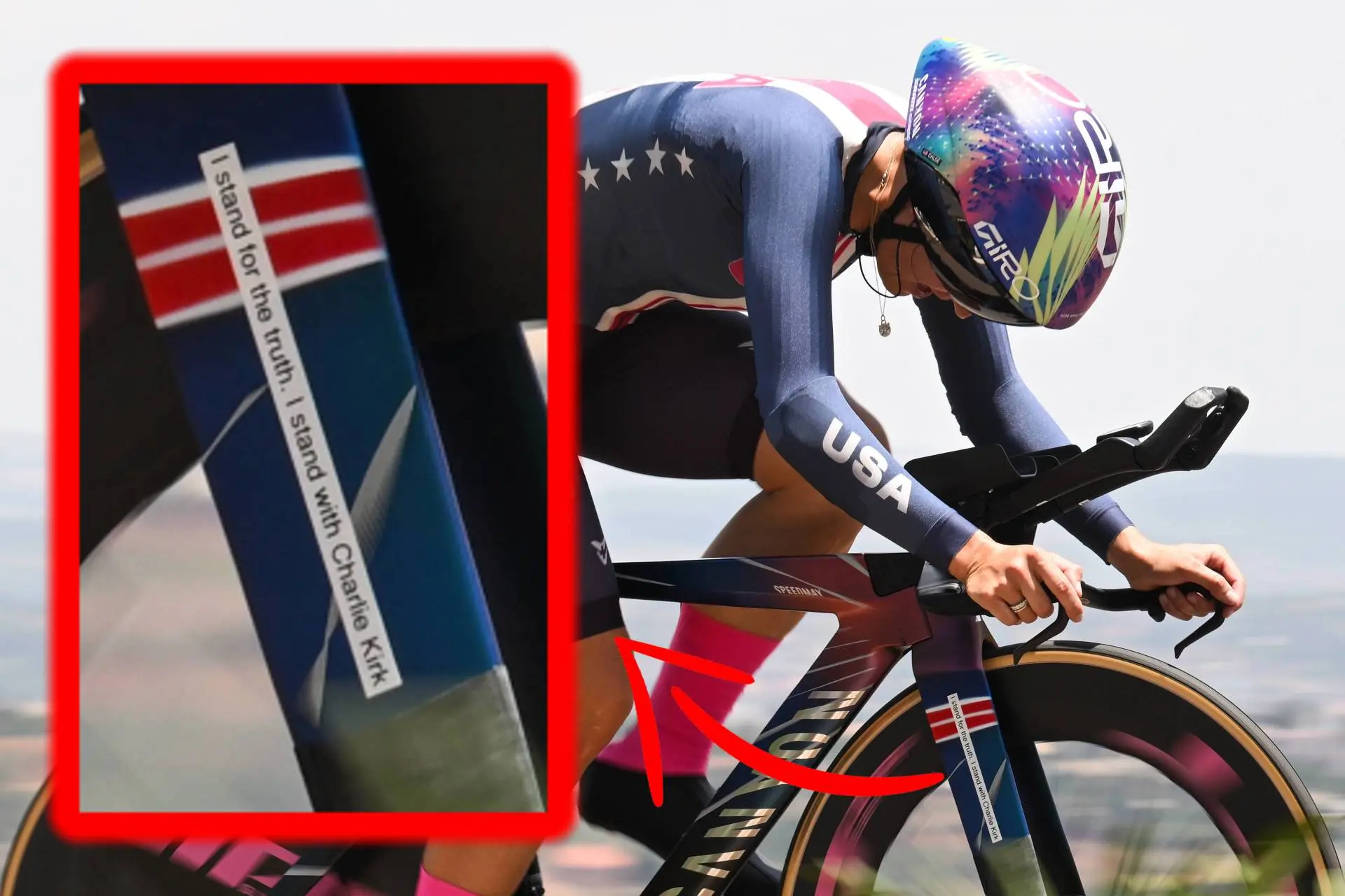 „Ich stehe für die Wahrheit“ – Chloé Dygerts politisches Statement sorgt für neuen Streit im Radsport