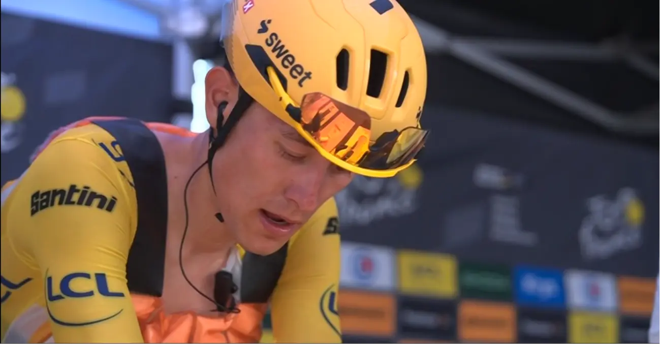 Medizinische Berichte & Aufgaben Tour de France 2026 Etappe 7 – Der ehemalige Träger des Gelben Trikots, Torstein Traeen, gibt bei der Tour auf