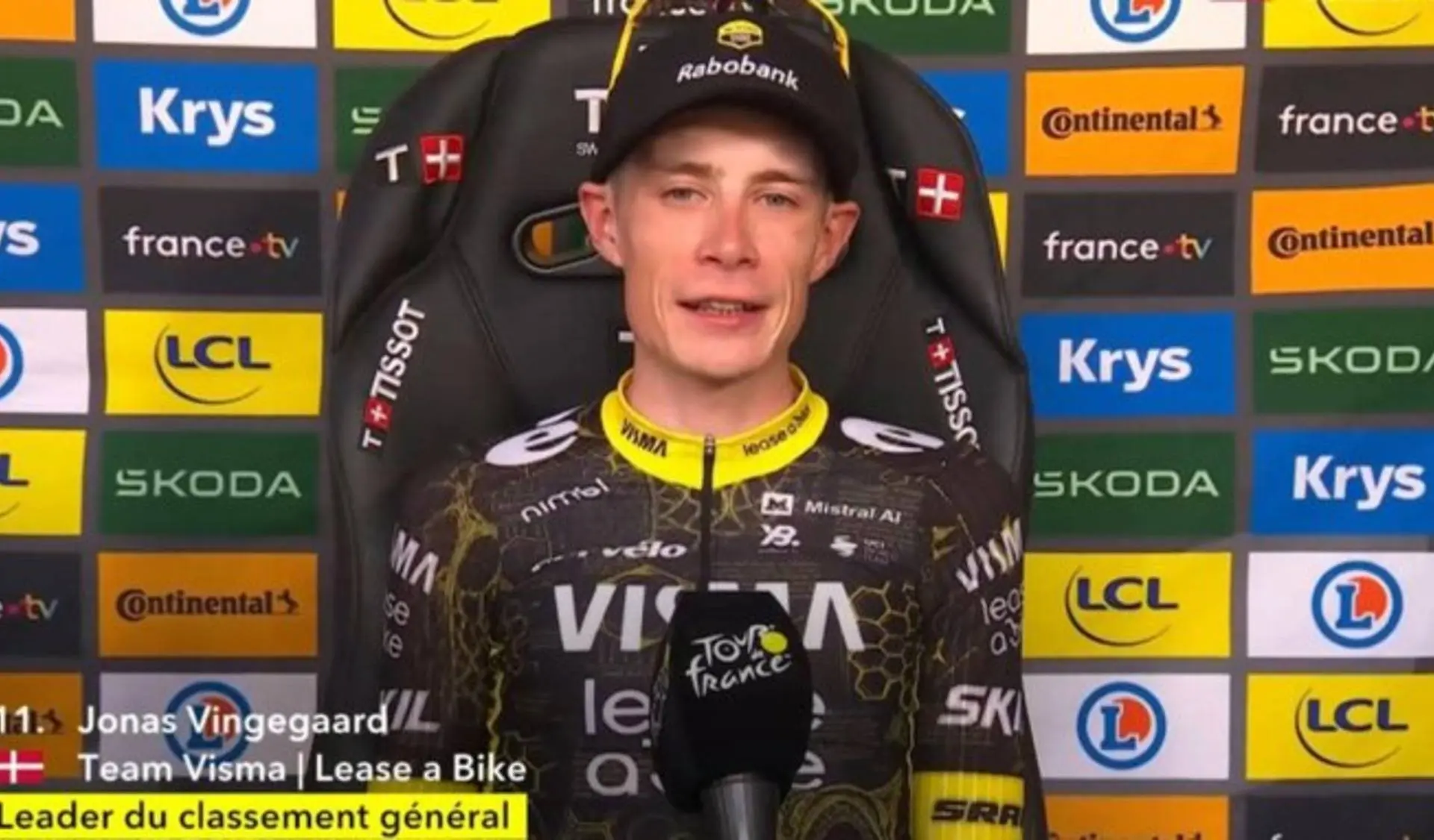 „Nach ein paar harten Jahren ohne Gelb“ – Jonas Vingegaard genießt emotionale Rückkehr ins Gelbe Trikot nach Visma-Machtdemonstration bei der Tour de France