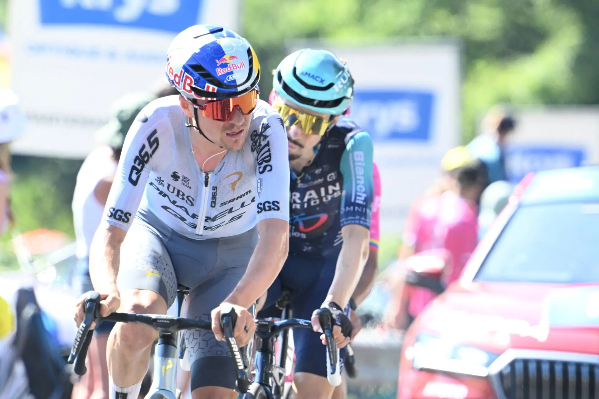 Tom Pidcock auf Etappe 10 der Tour de France 2026