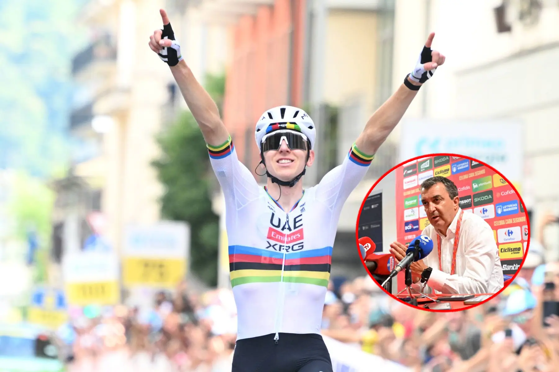 „Der Unterschied zwischen Pogačar und dem Rest ist, wie er ist“ – Vuelta-Direktor erklärt, warum er den dominanten Superstar trotzdem unbedingt beim Rennen will
