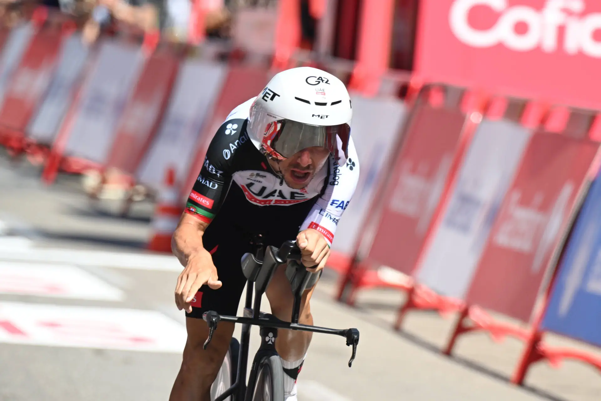 Joao Almeida enjoyed a positive time trial performance
