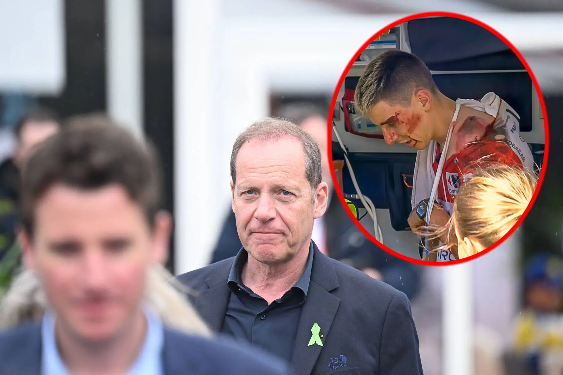 „Nach einem so schweren Sturz bist du noch derselbe Mensch?“ – Tour-de-France-Direktor stellt Tadej Pogačars Genesung nach seinem Sturz bei La Vuelta infrage