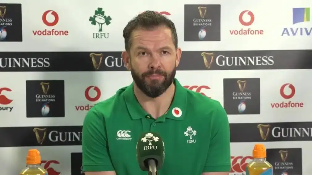 Ireland team to play New Zealand
