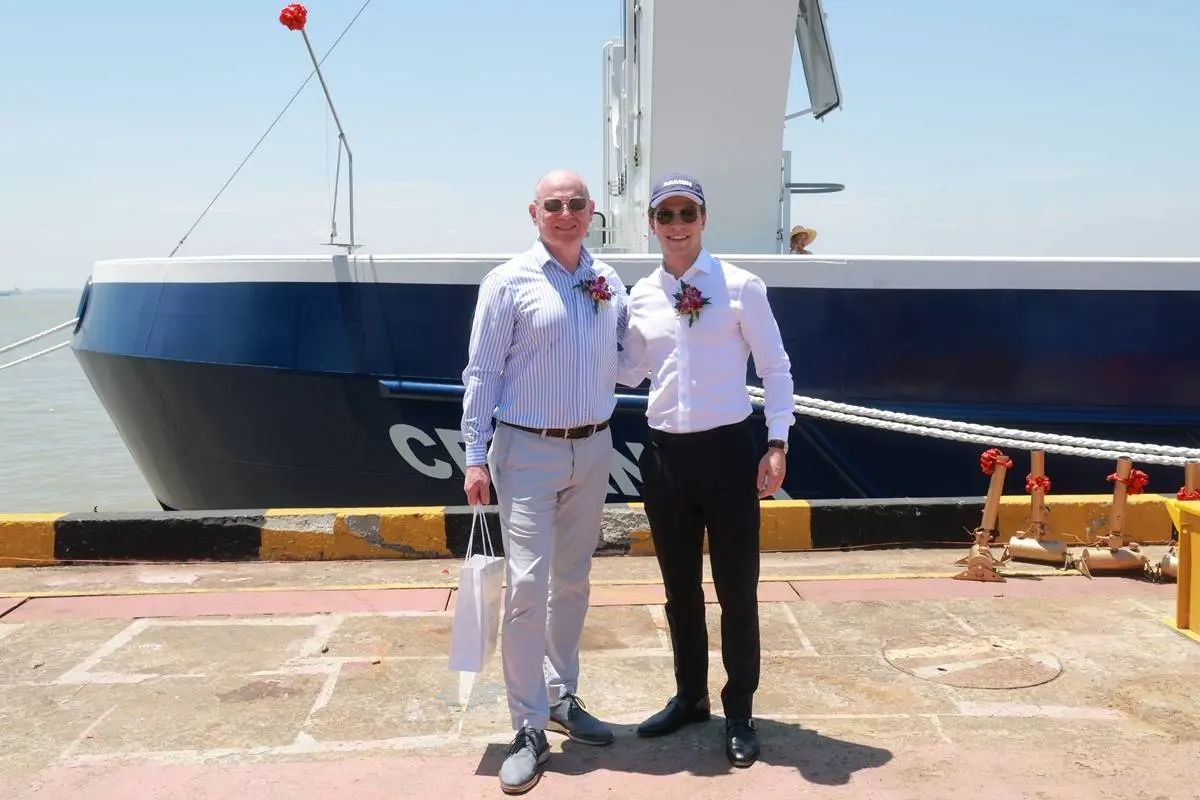 Damen delivers CF 3850 CF Anja to JURU Agentura Forsa (2)