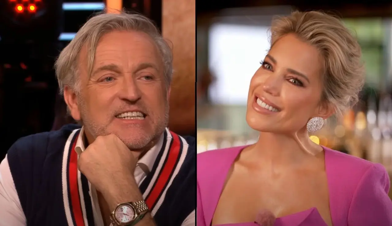 Gordon stopt hem erin bij Sylvie Meis: ''Ze had een krukje nodig''