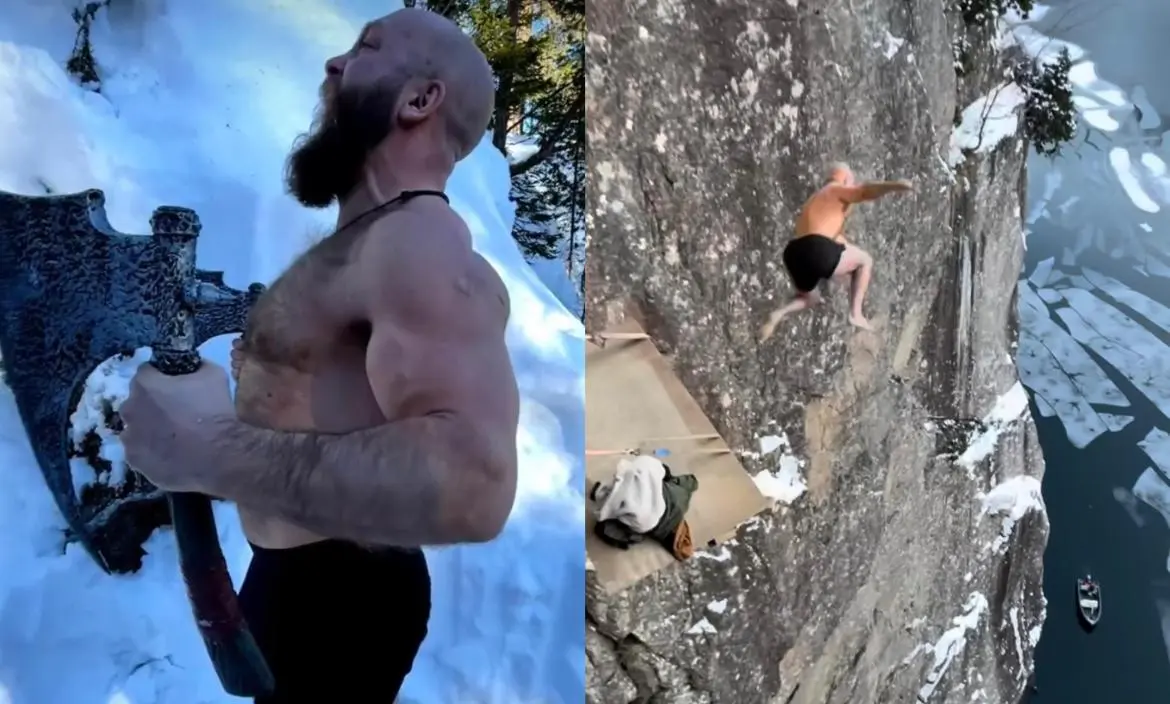 'Grusomt farligt': Nordmand slår verdensrekorden med dødsspring på 40,5 meter