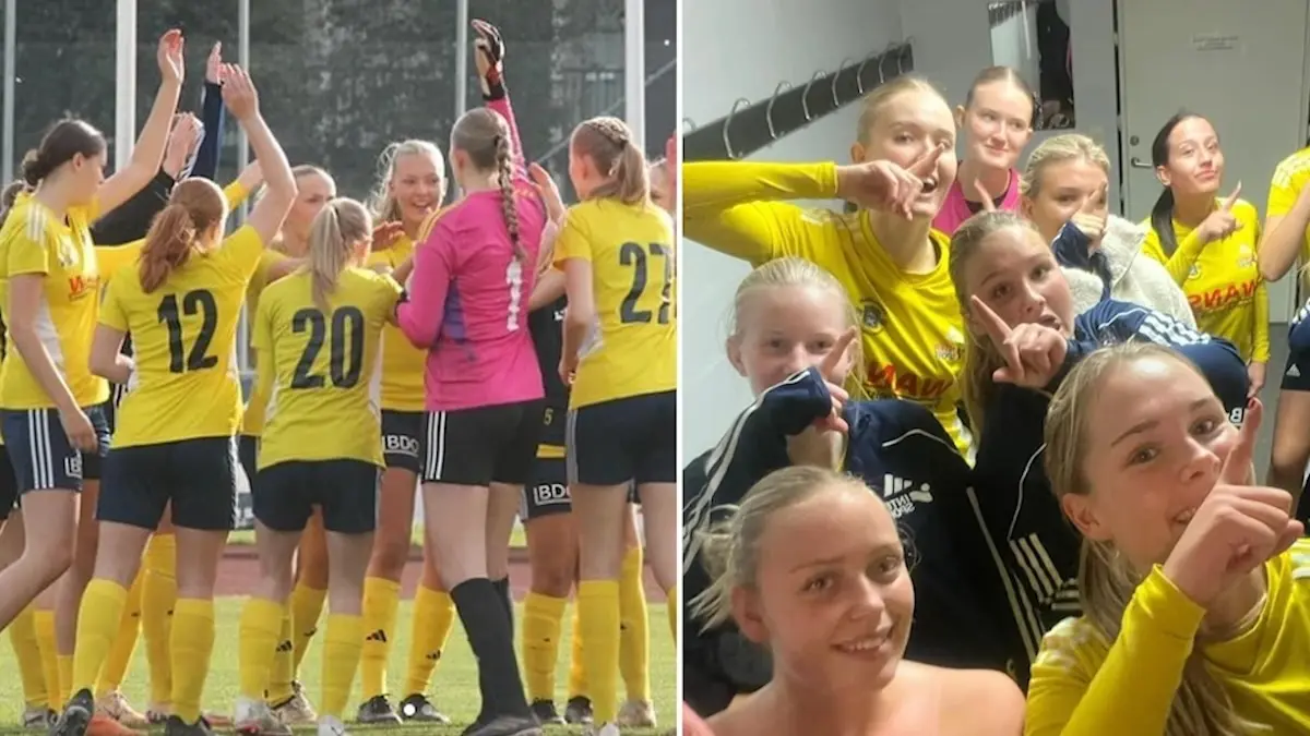 Fodboldhold hverken tabte eller lukkede mål ind - blev kun nummer to