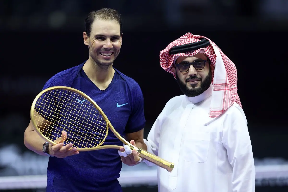 Værdien af Rafael Nadals gyldne gave i Saudi-Arabien afsløret