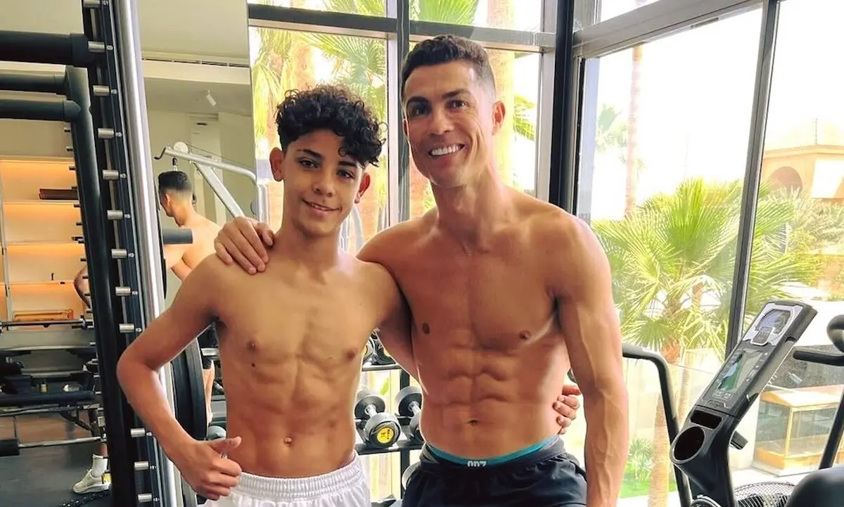 Ærlig Cristiano Ronaldo: Én ting forhindrer min søn i at blive professionel fodboldspiller