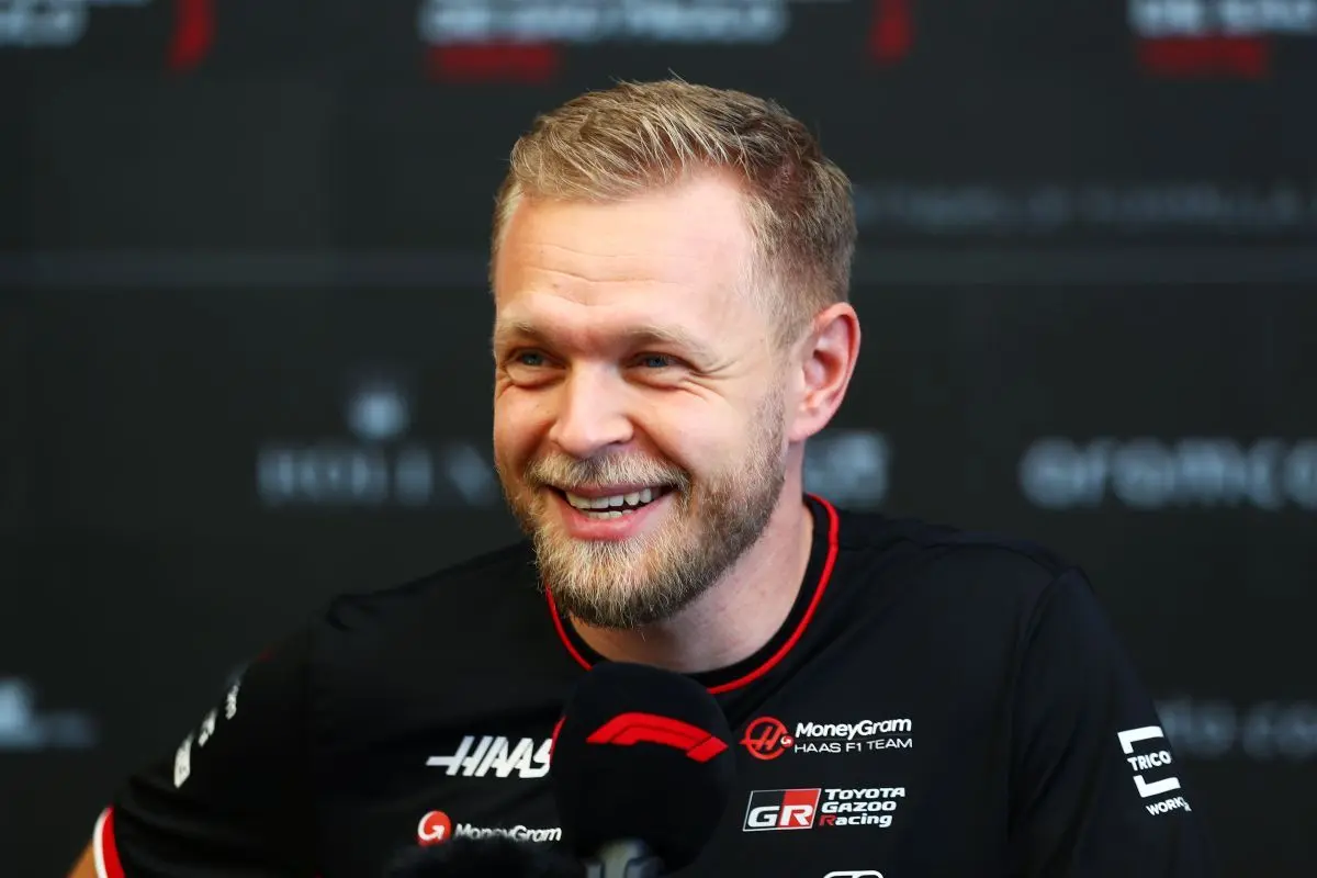 Kevin Magnussen reagerer på glimrende start i Las Vegas GP
