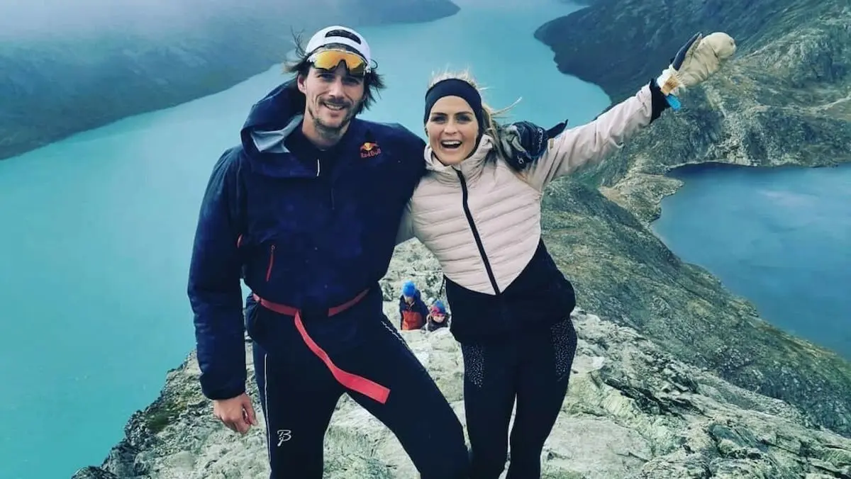 Therese Johaug og Nils Jakob Hoff