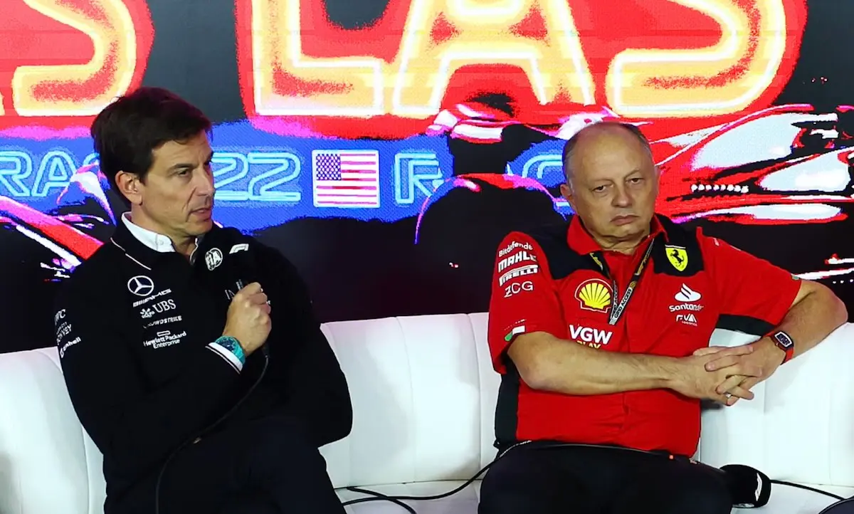 Fred Vasseurs opførsel virkede mistænkelig for Toto Wolff