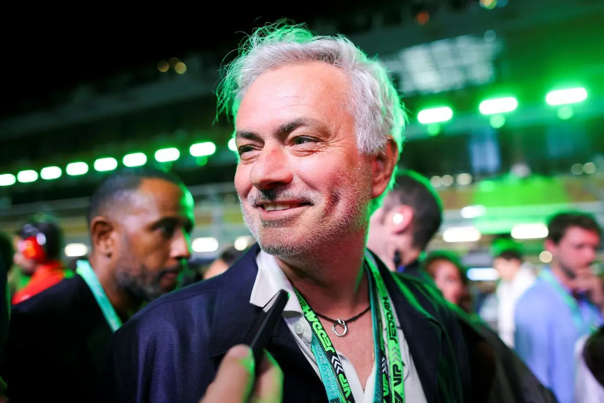 Kontroversielle scener: José Mourinho hiver træner i næsen