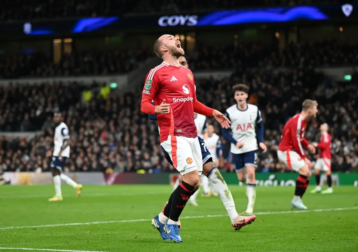 Ruben Amorim fremhæver én ting ved Christian Eriksen efter pokal-exit