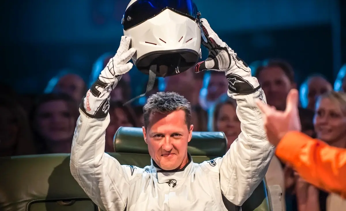 Derfor lod Michael Schumacher, som om han var The Stig