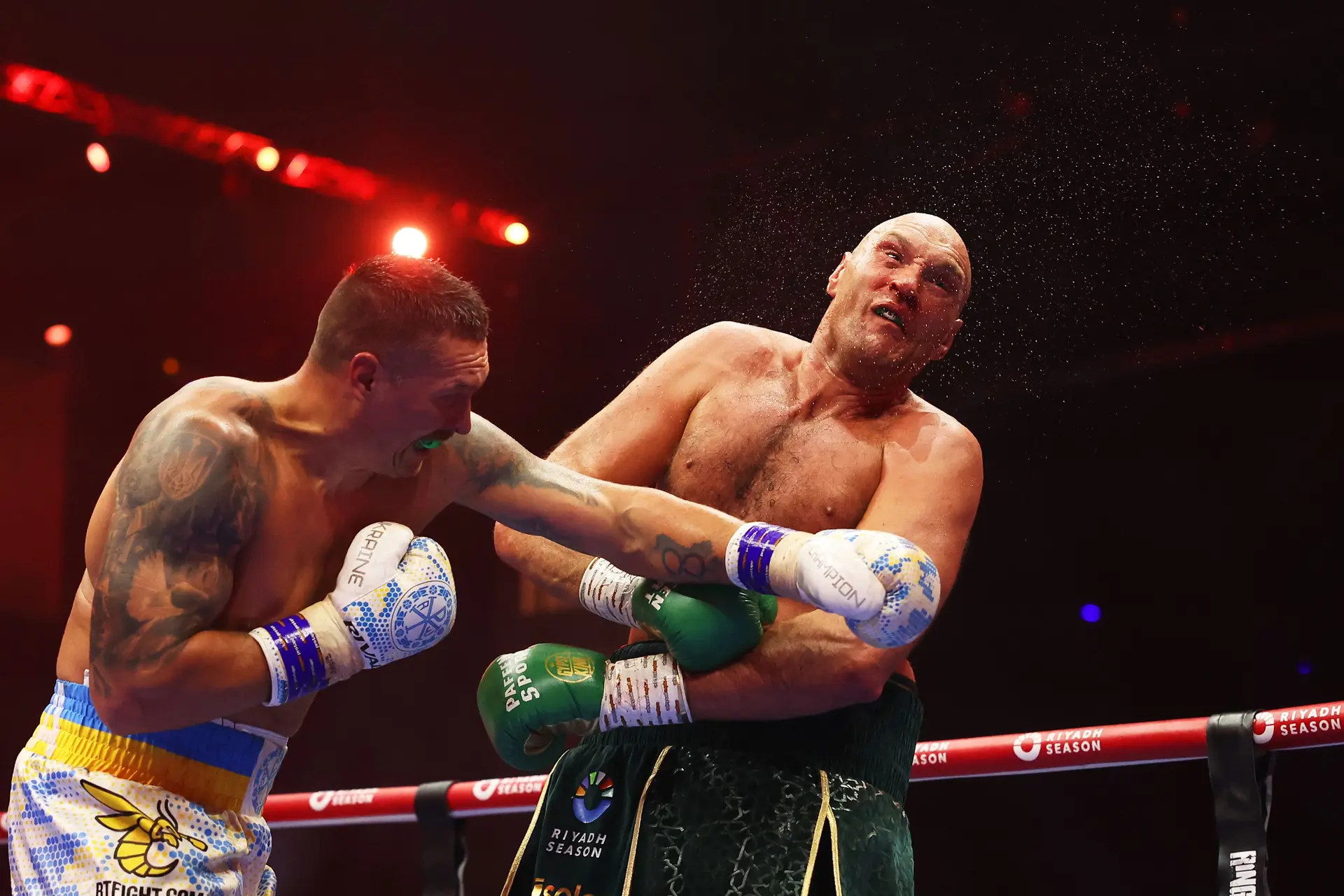 Oleksandr Usyk topper listen over verdens bedste sværvægtsboksere