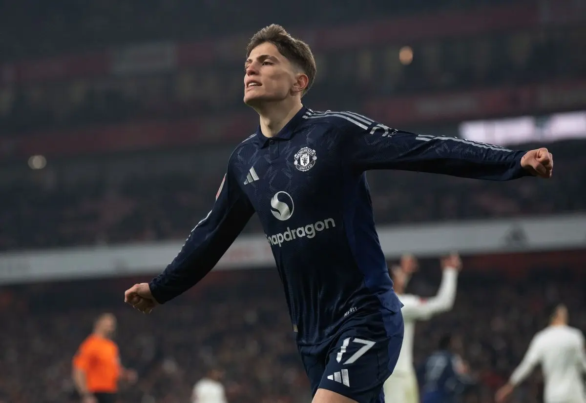 Manchester United afviser tilbud på Alejandro Garnacho fra Napoli