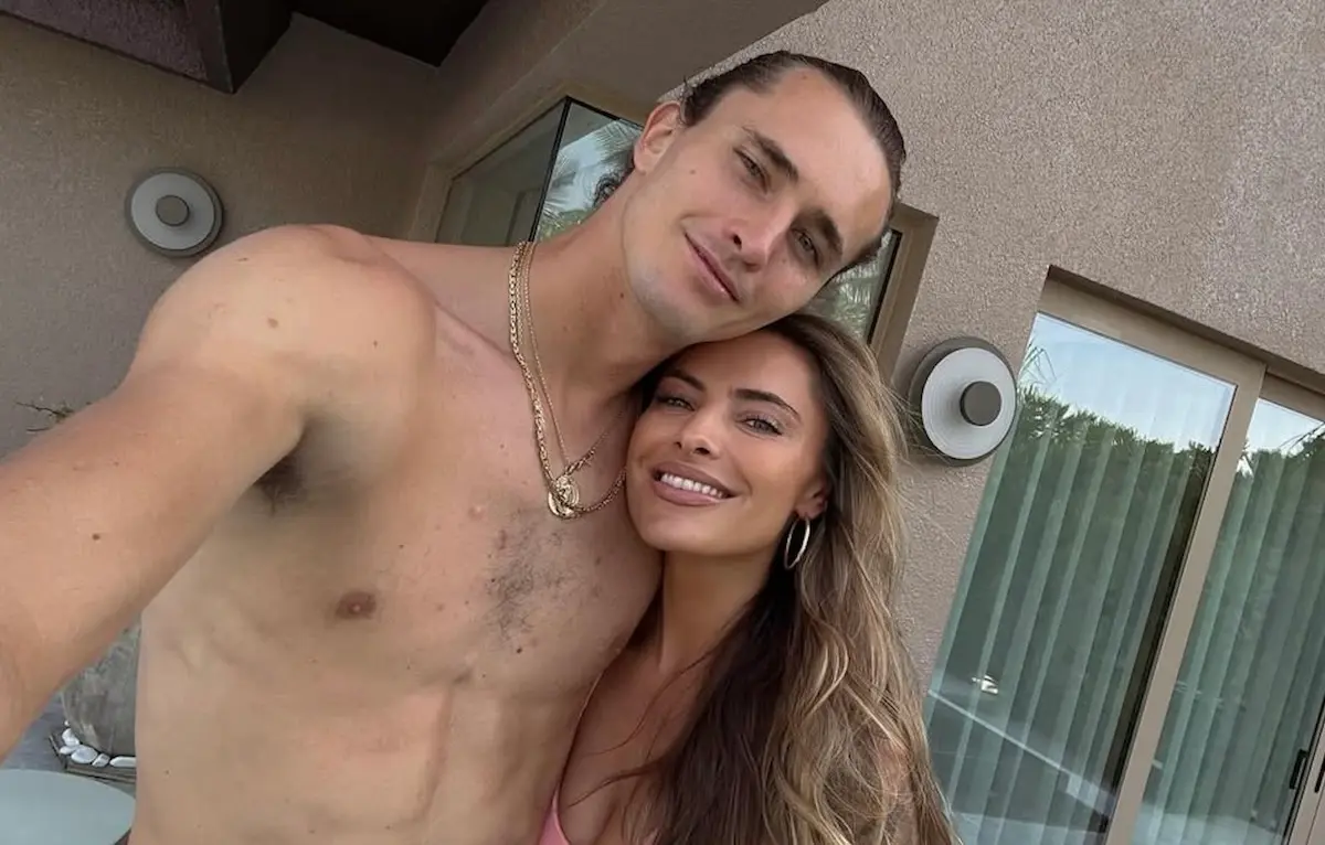 Alexander Zverev og kæresten Sophia Thomalla er ligeglade med den store aldersforskel