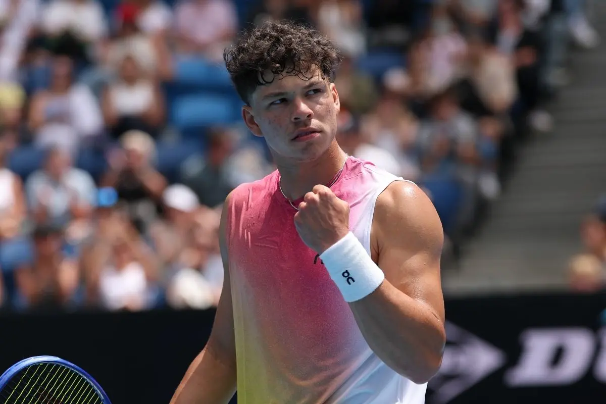 Ben Shelton kalder sin far ud efter sejr ved Australian Open