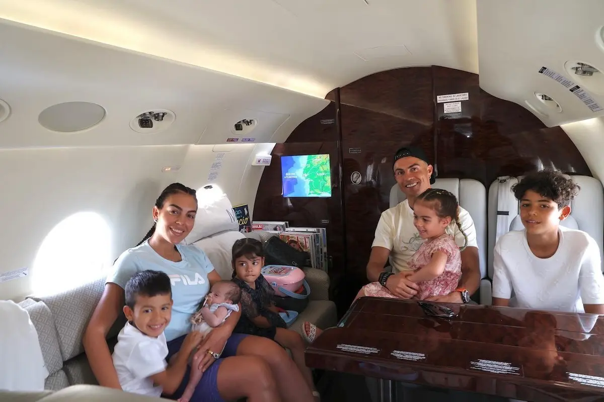cristiano ronaldo privatfly